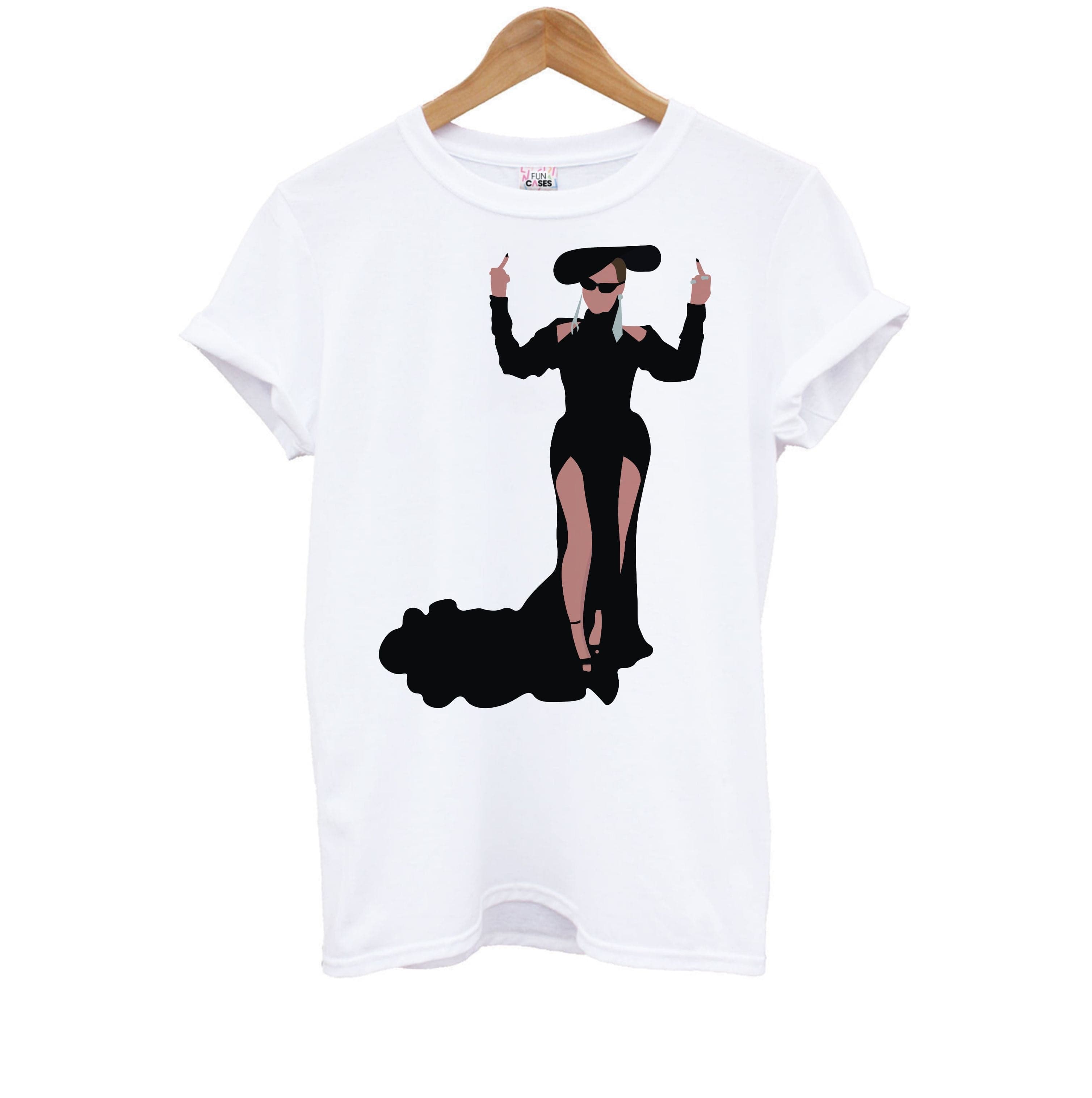 Middle Fingers - Queen B Kids T-Shirt