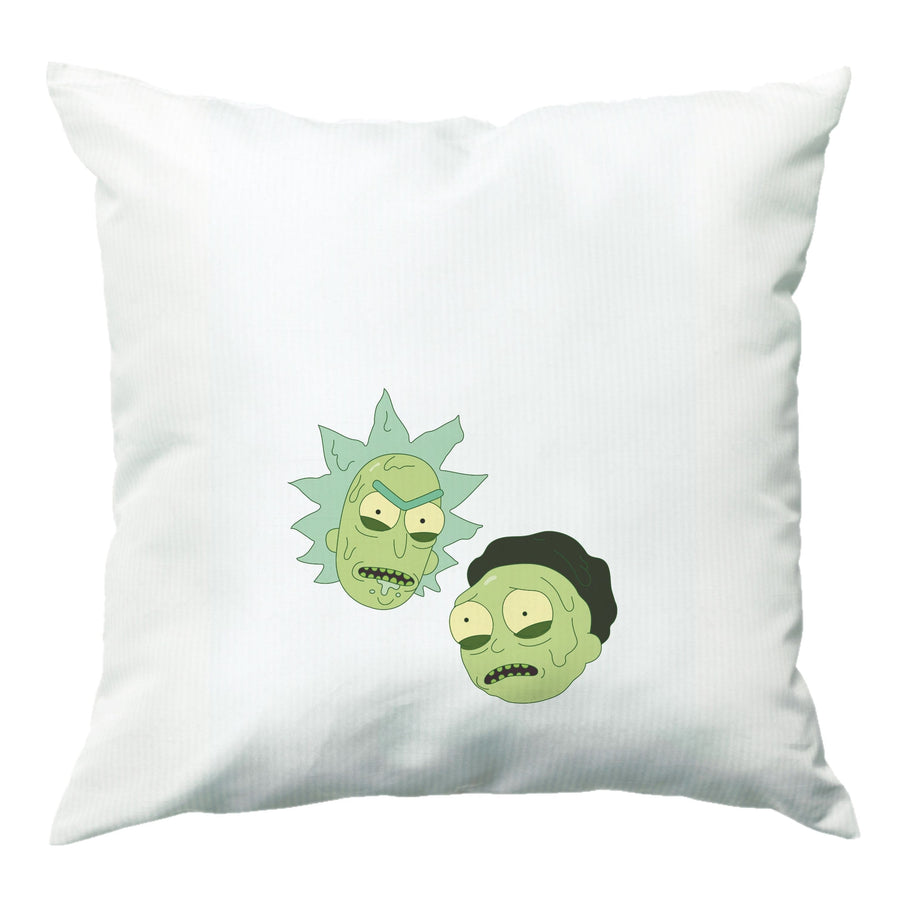 Melting - Rick And Morty Cushion
