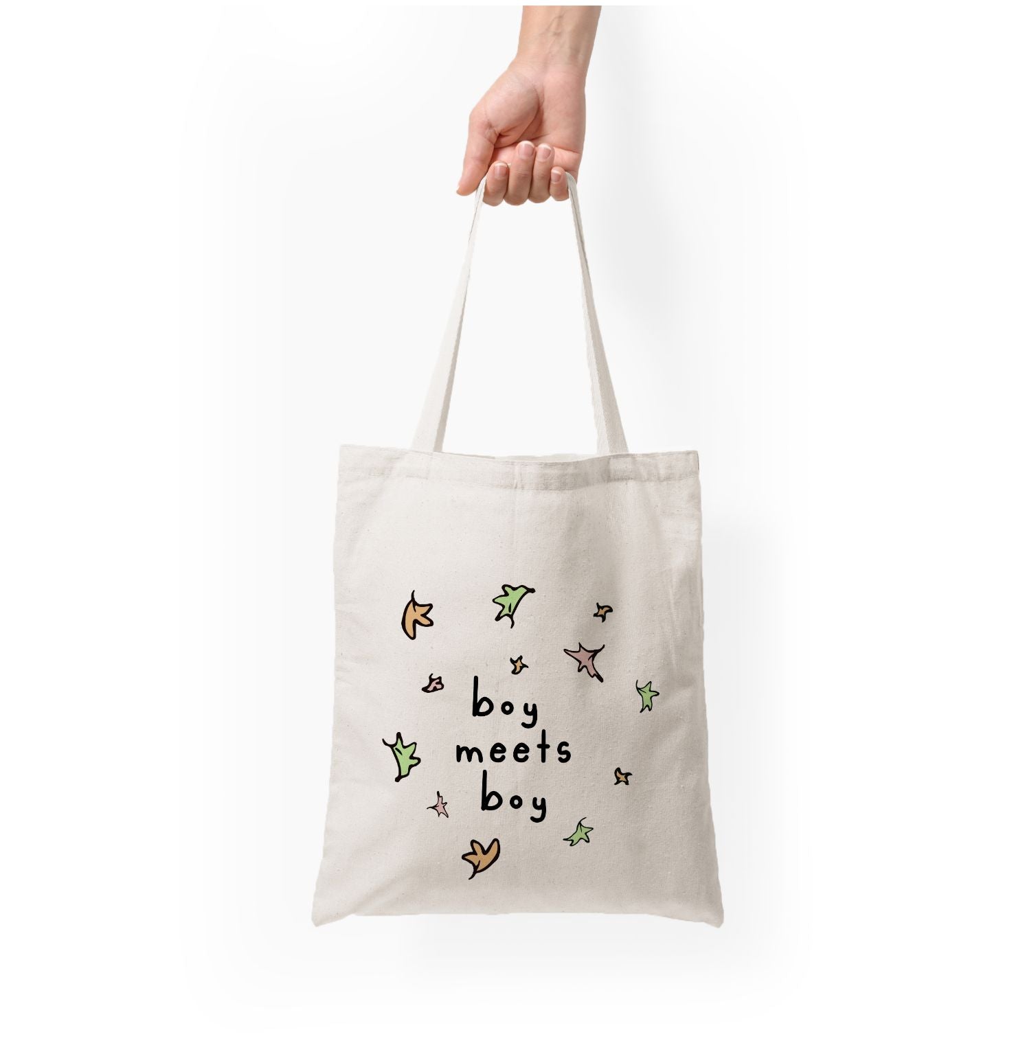 Boy Meets Boy - Heart TV Tote Bag