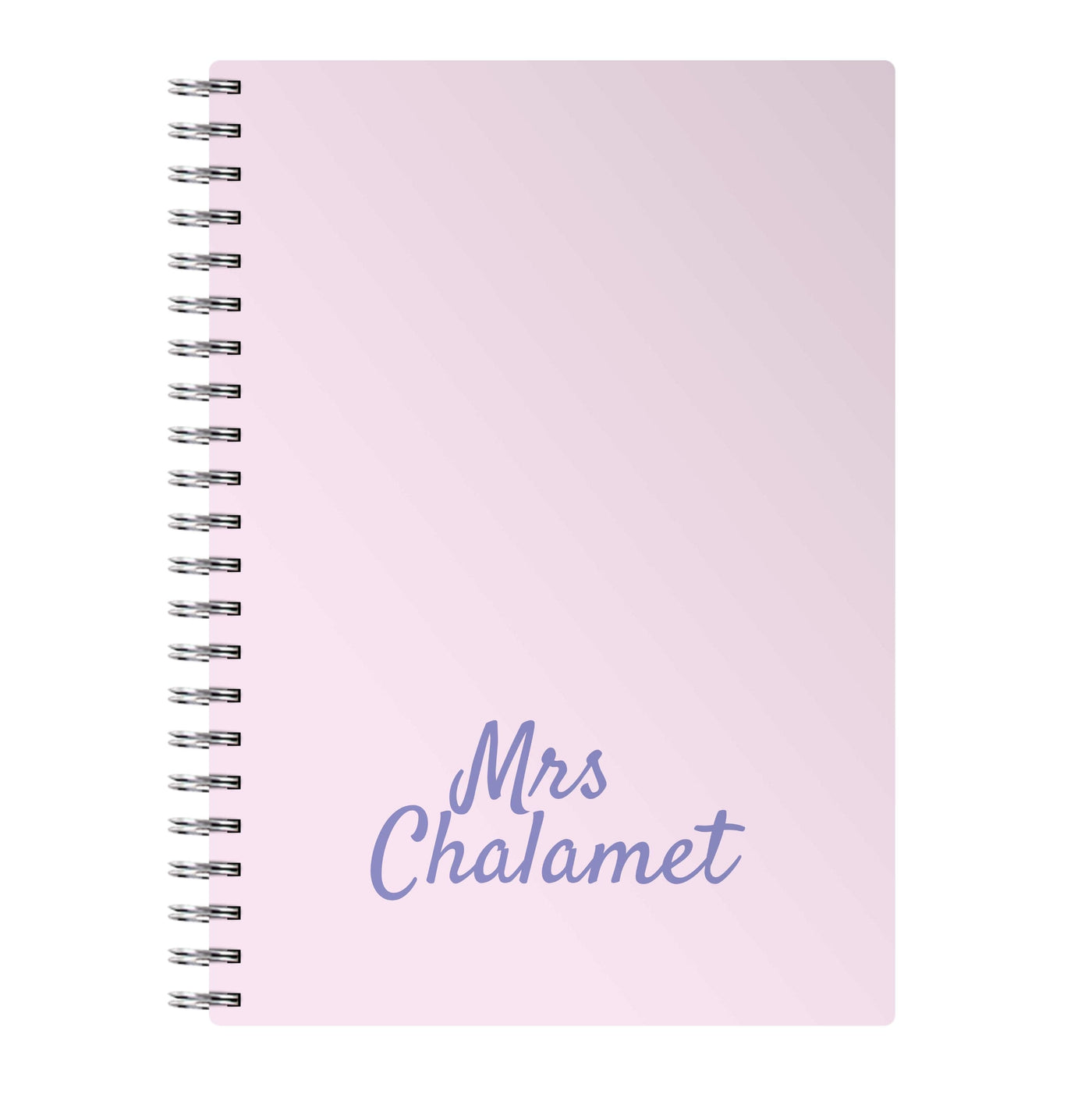 Mrs Chalamet - Timothée Chalamet Notebook
