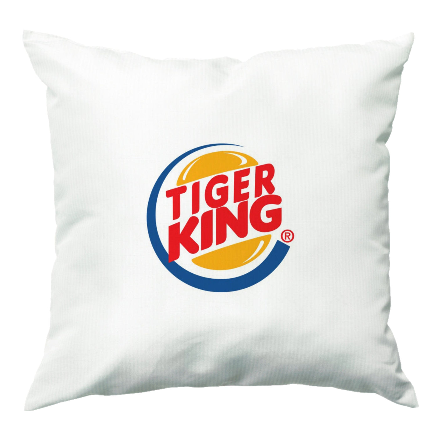 Tiger / Burger King Logo - Tiger King Cushion