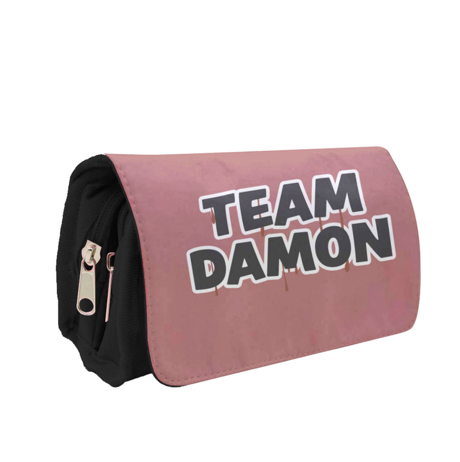 Team Damon - Vampire Diaries Pencil Case