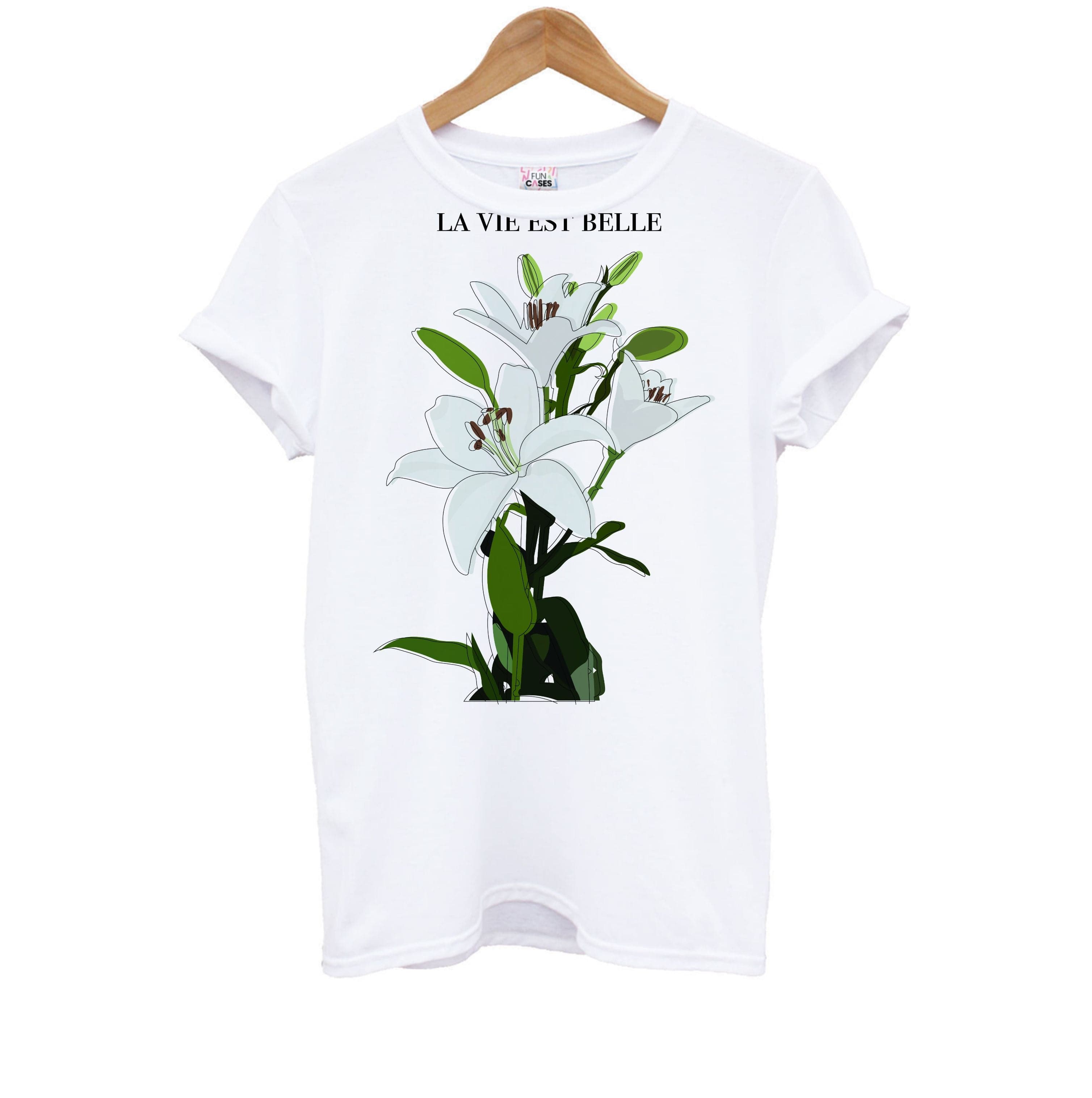 La Vie Est Belle - Clean Girl Aesthetic Kids T-Shirt