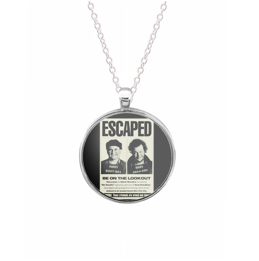 Escaped - Home Alone Necklace