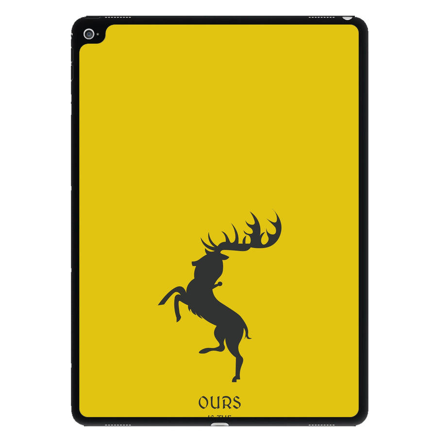 Ours Is The Fury - Game Of Thrones iPad Case