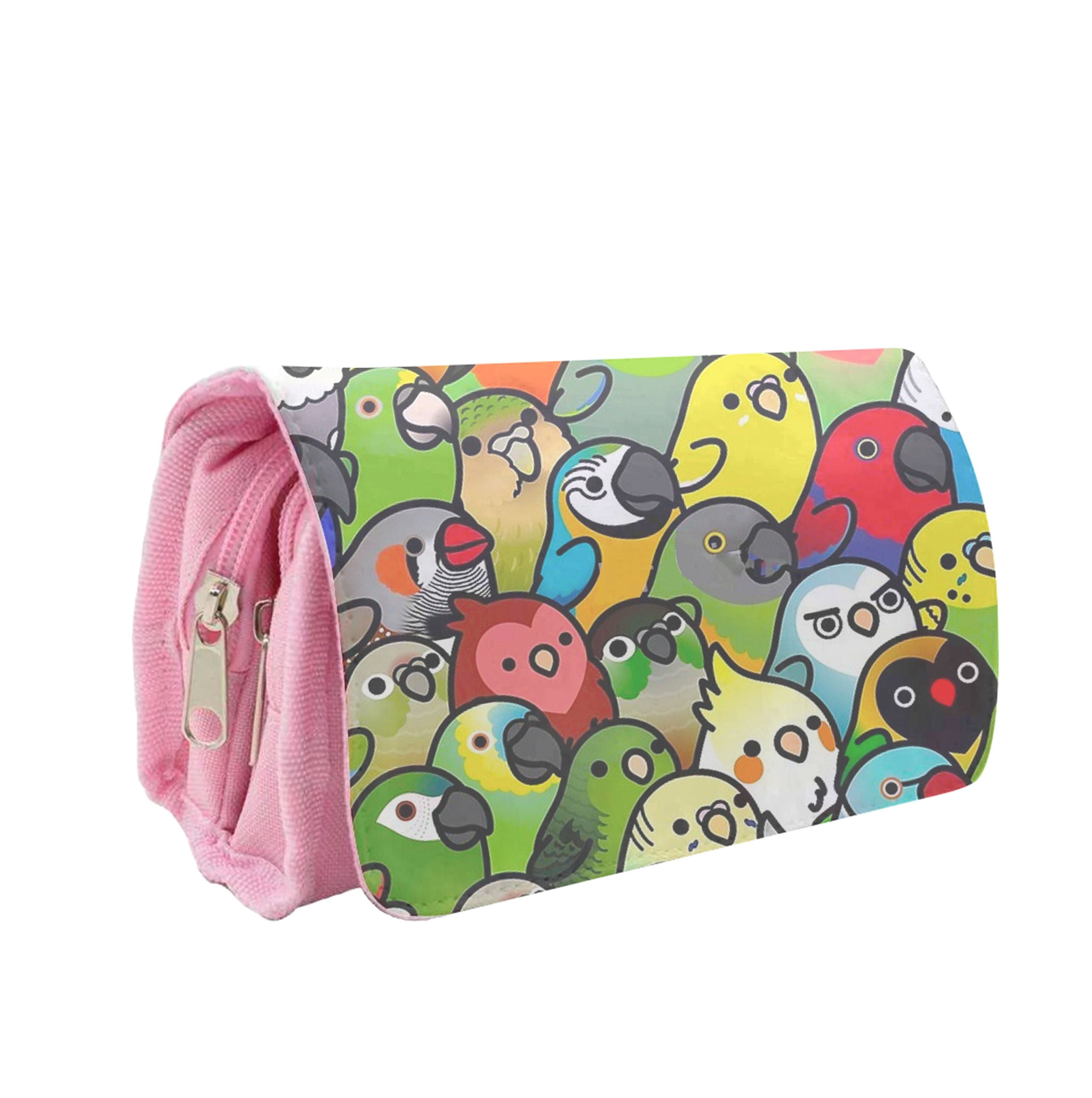 Everybirdy Pattern Pencil Case