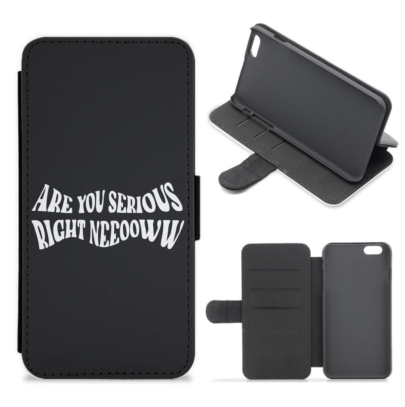 Are You Serious Right Now - Speed Flip / Wallet Phone Case