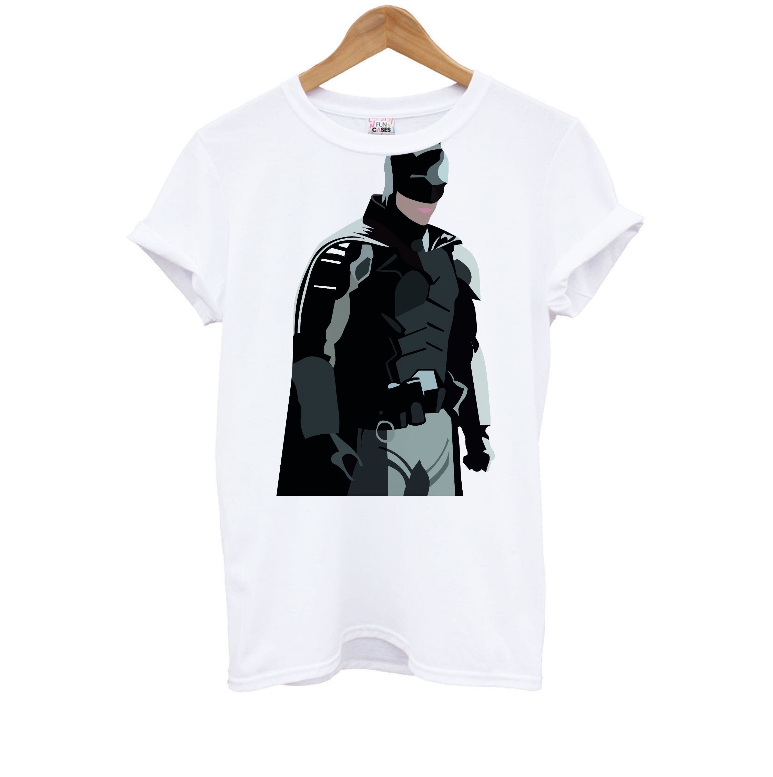 Black Bat Superhero Kids T-Shirt