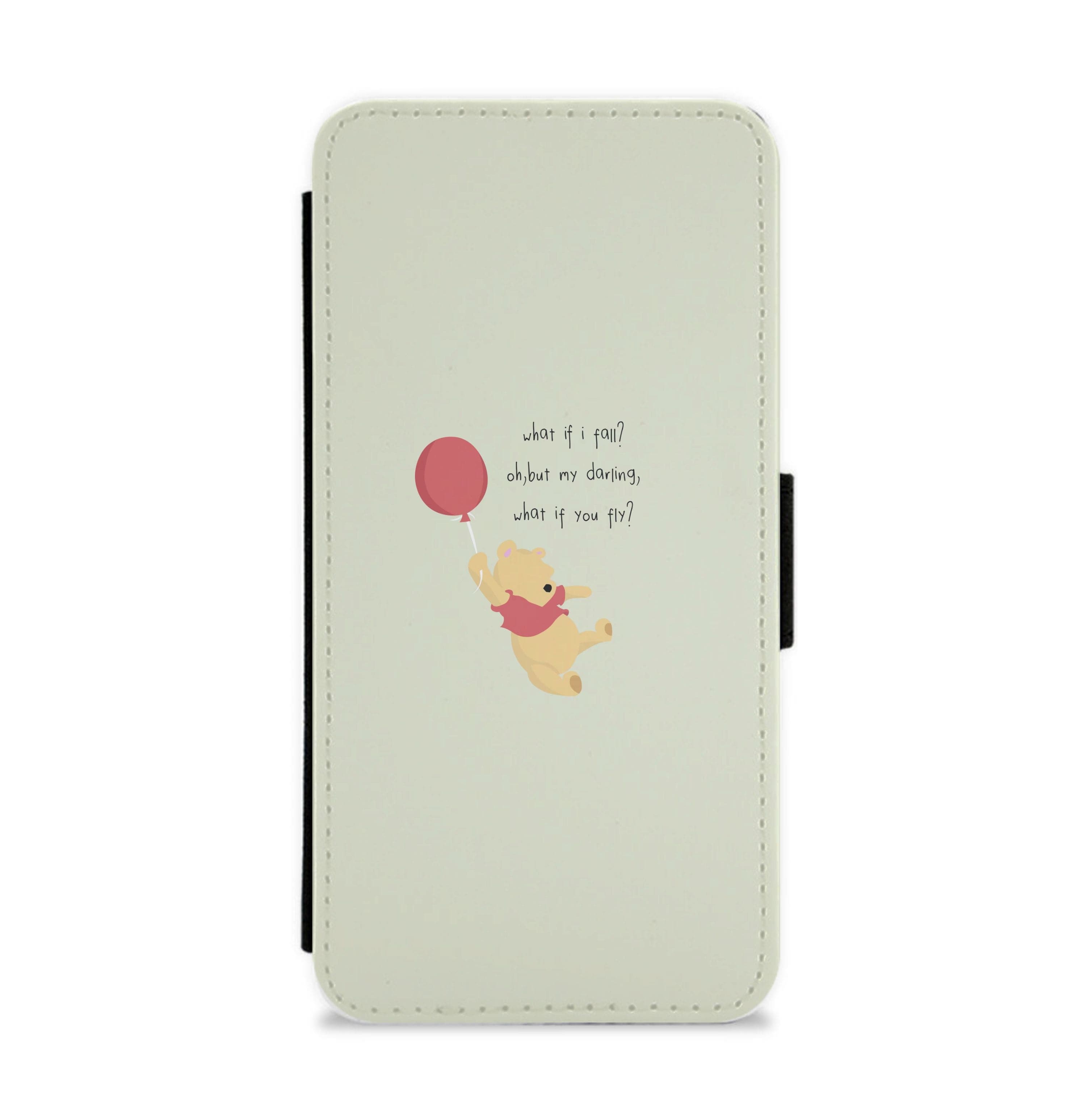 What If I Fail - Winnie Flip / Wallet Phone Case