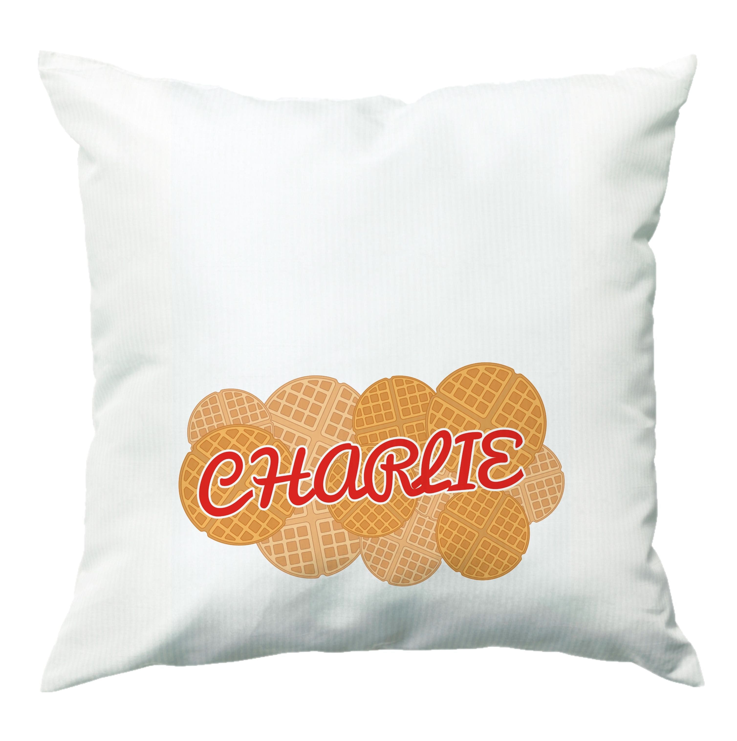 Waffles - Personalised Stranger Cushion