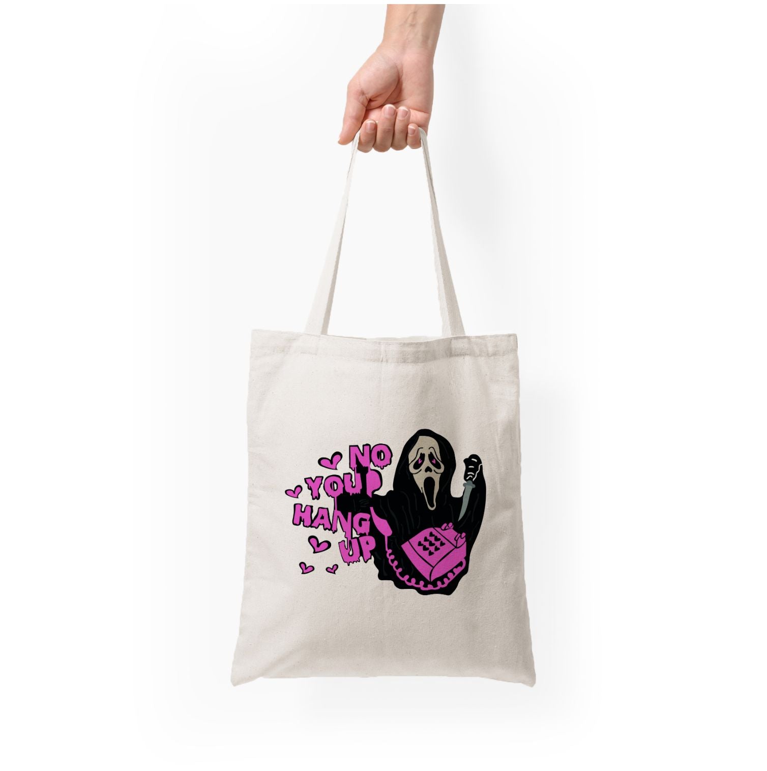 No You Hang Up - Halloween Tote Bag