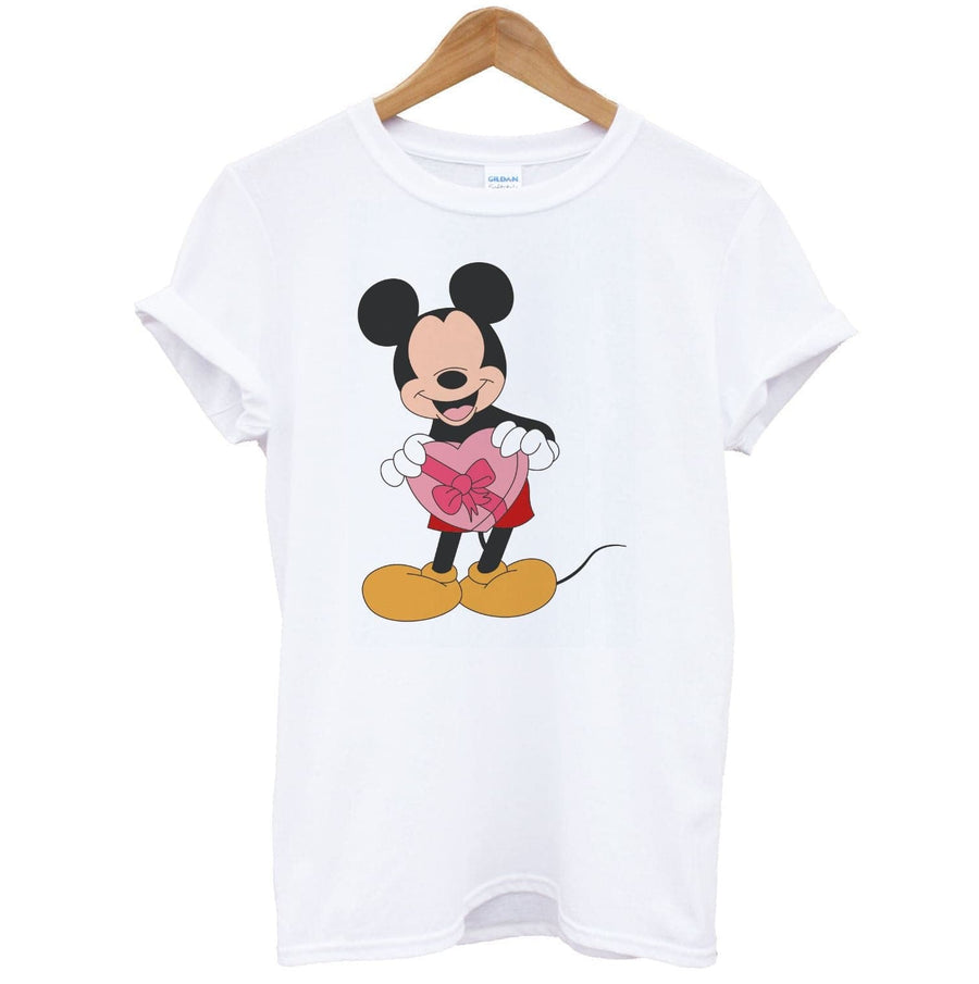 Mickey's Gift - Disney Valentine's T-Shirt