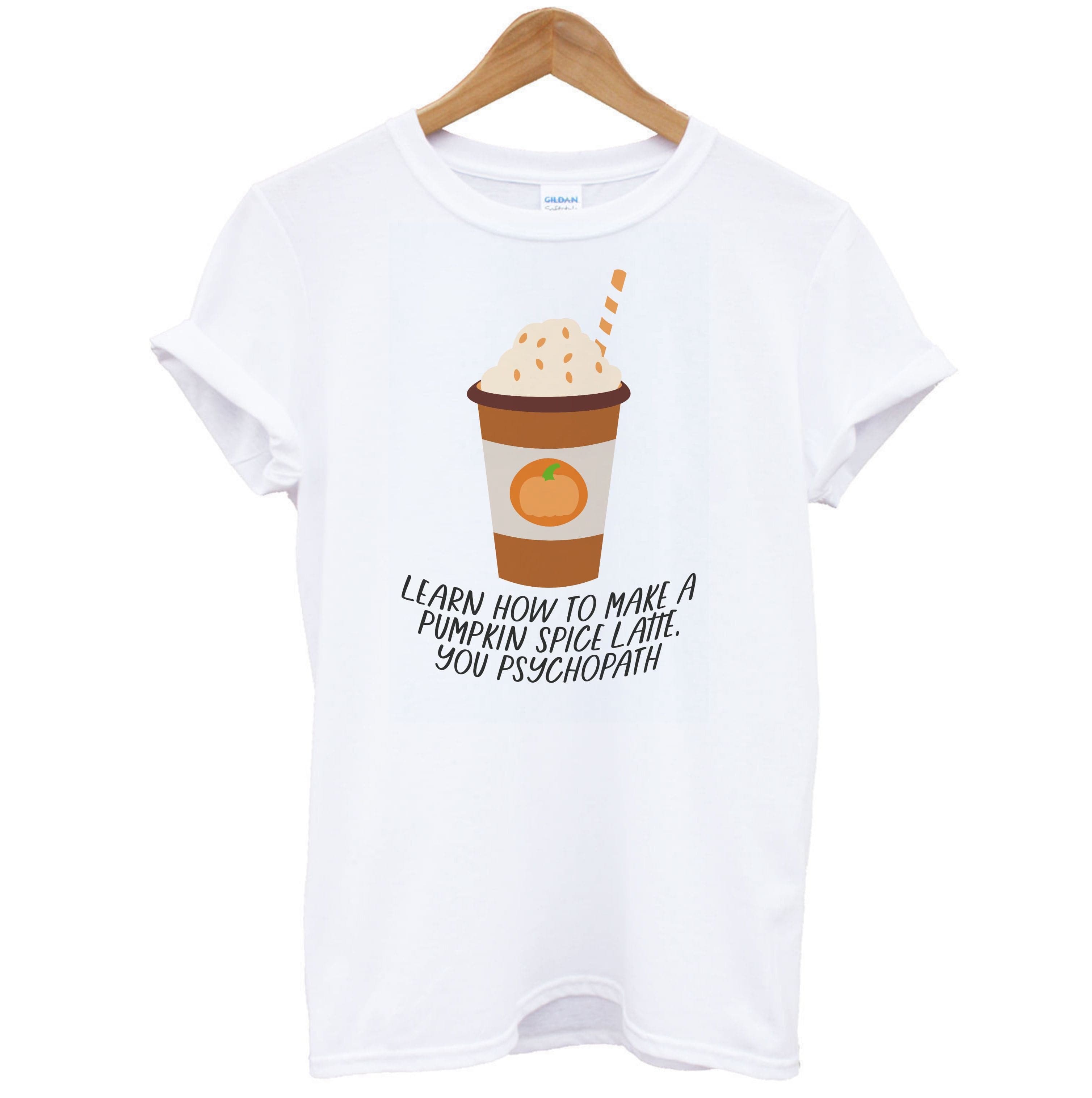 Learn How To Make A Pumpkin Spice Latte - Halloween Queens T-Shirt