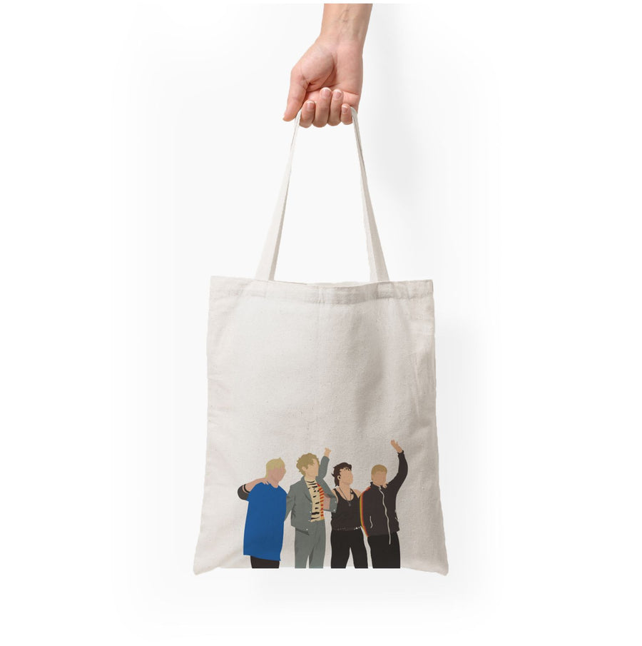 Band Members - 5 Seconds Of Summer Tote Bag