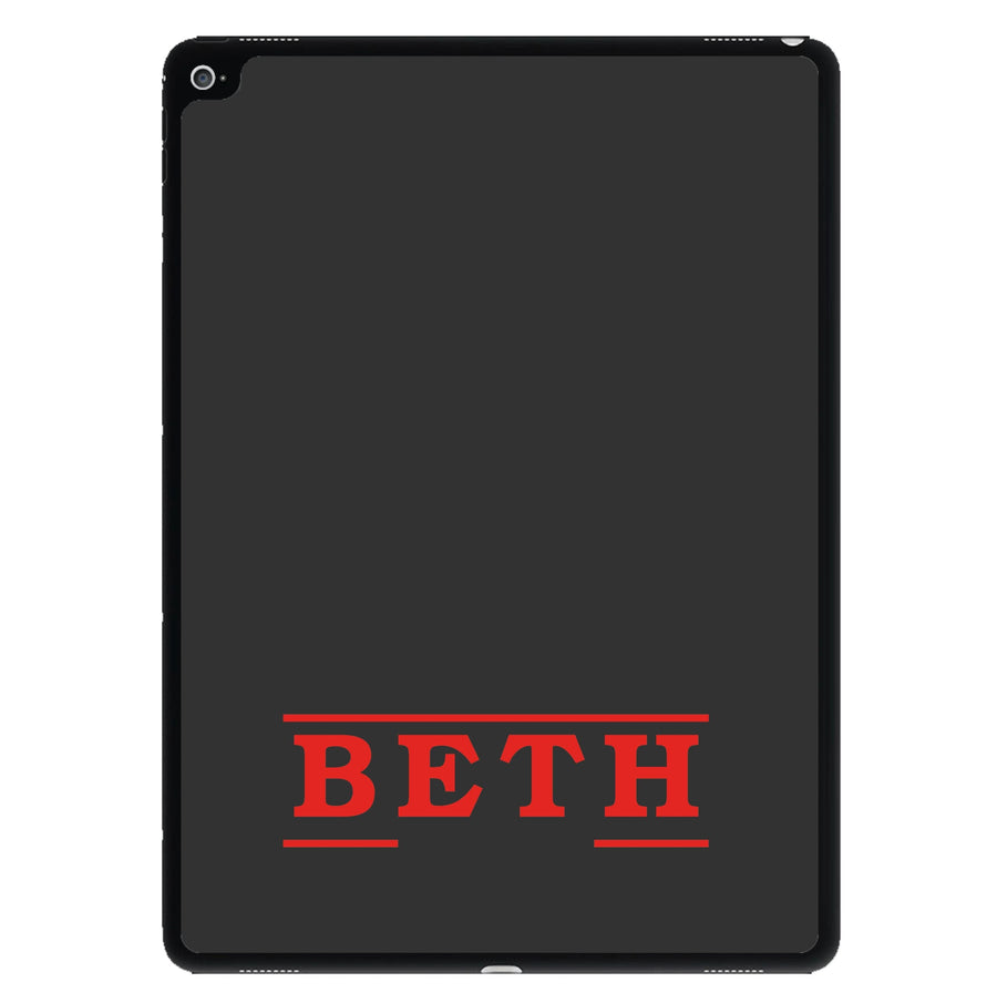 Title - Personalised Stranger Things iPad Case