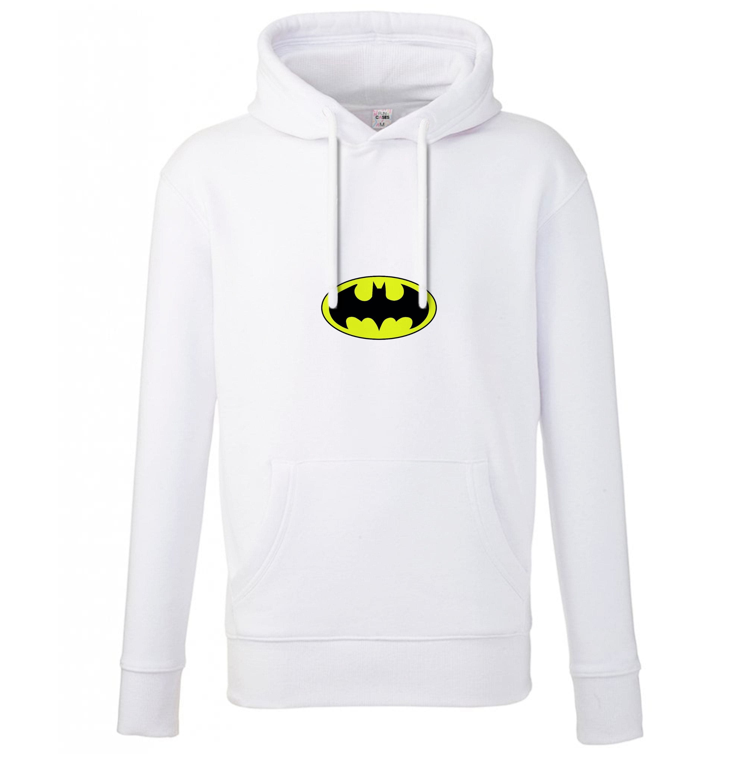 Black Bat Superhero Logo Hoodie