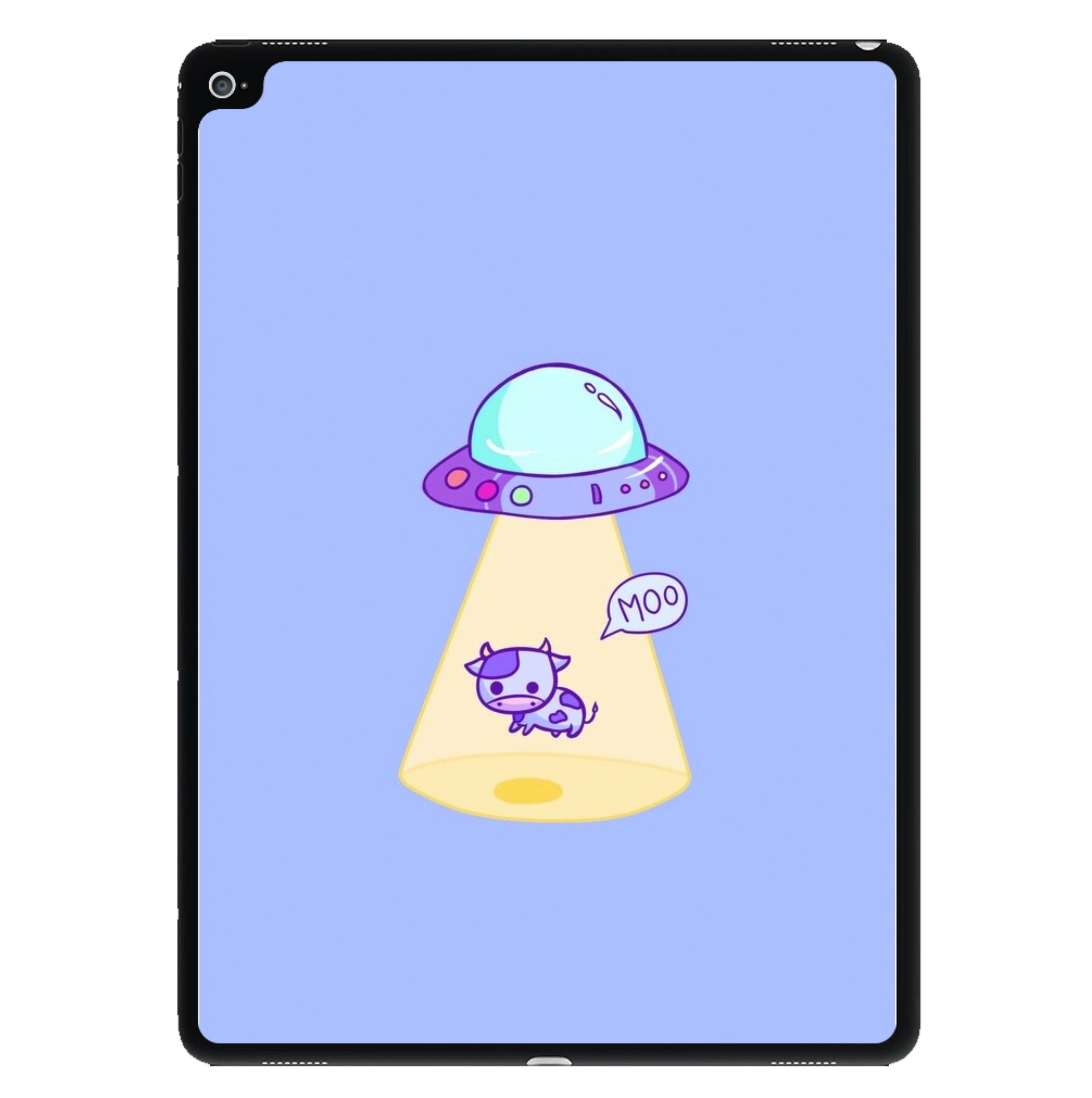 Cow Abduction iPad Case