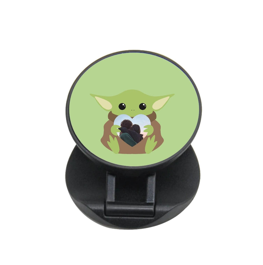 Baby Yoda - Personalised Couples FunGrip