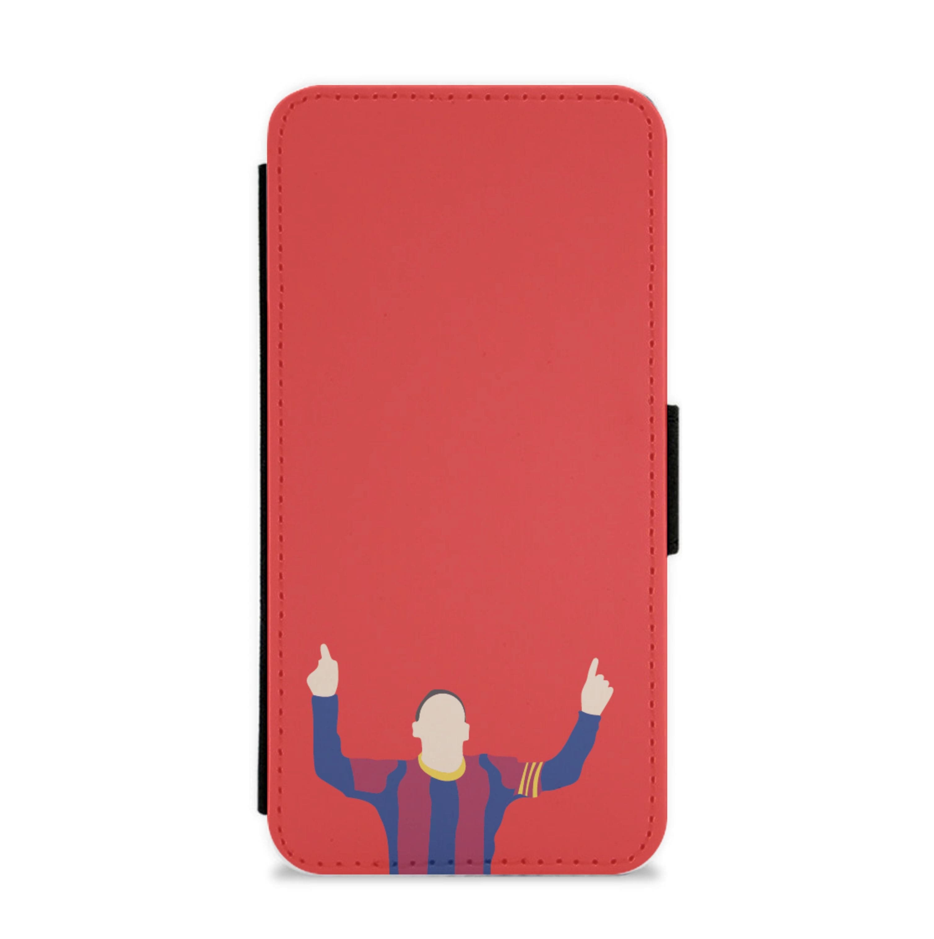 Messi Celebrating - Messi Flip / Wallet Phone Case