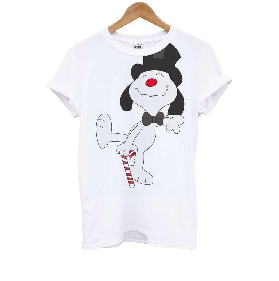 Snowman Snoopy  Kids T-Shirt