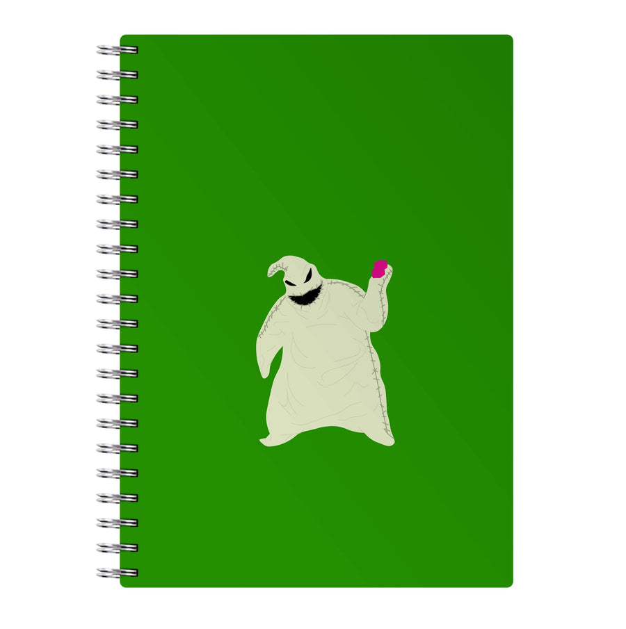 Oogie Boogie Green - Nightmare Before Christmas Notebook