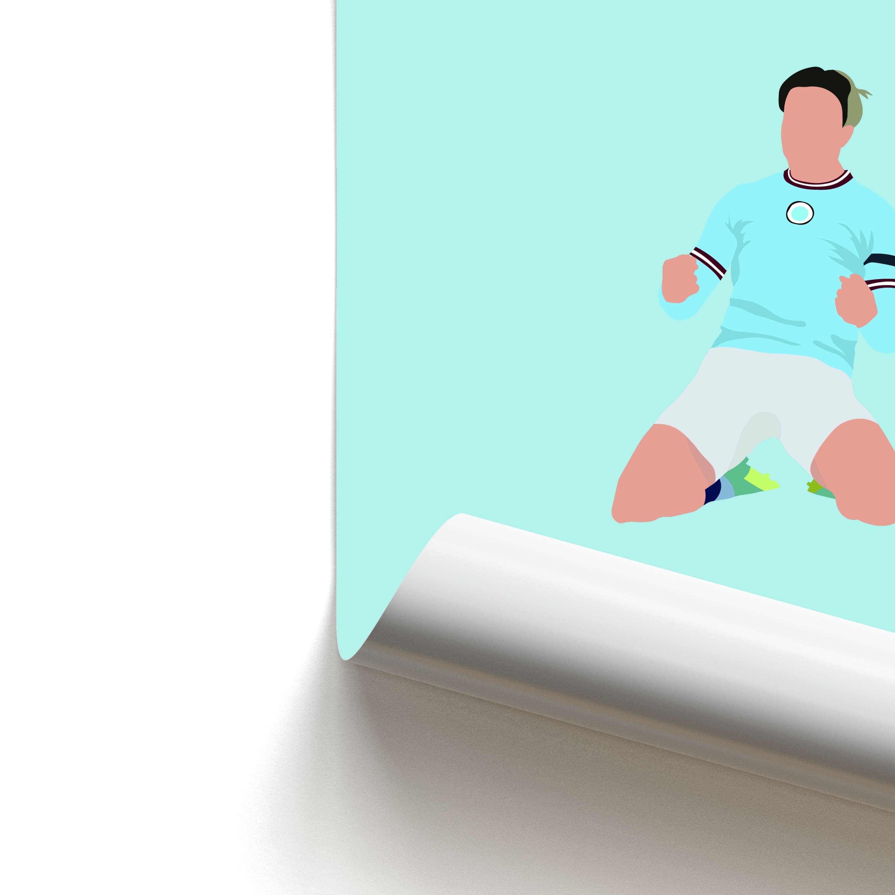 Grealish - Football Poster