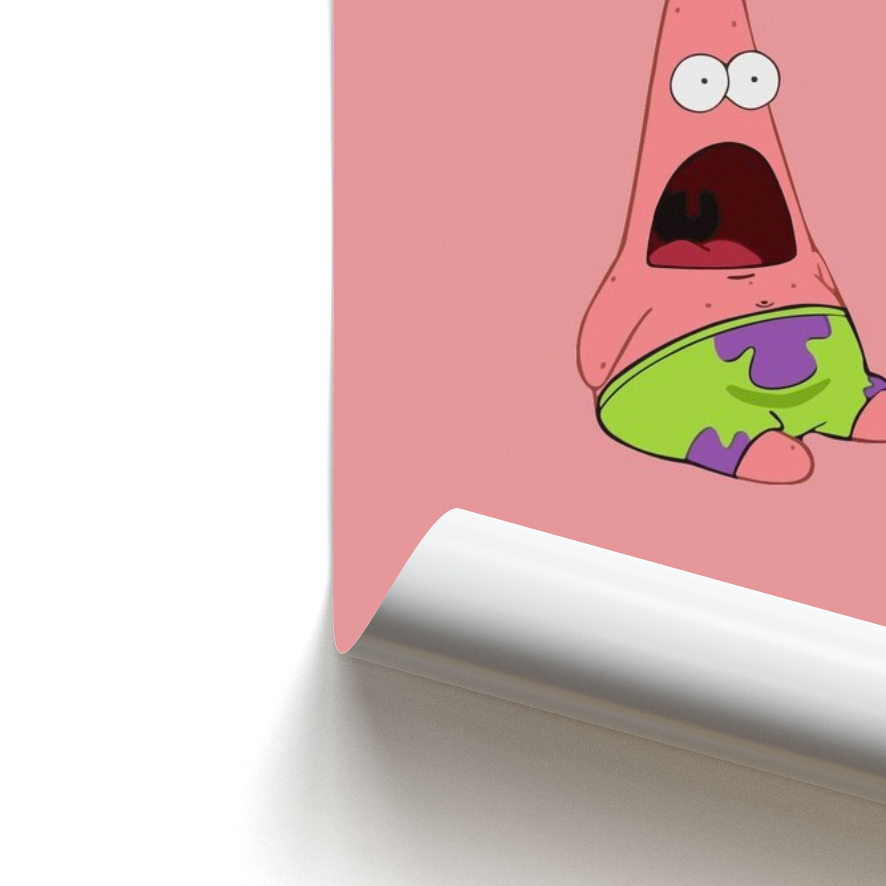 Surprised Patrick Poster