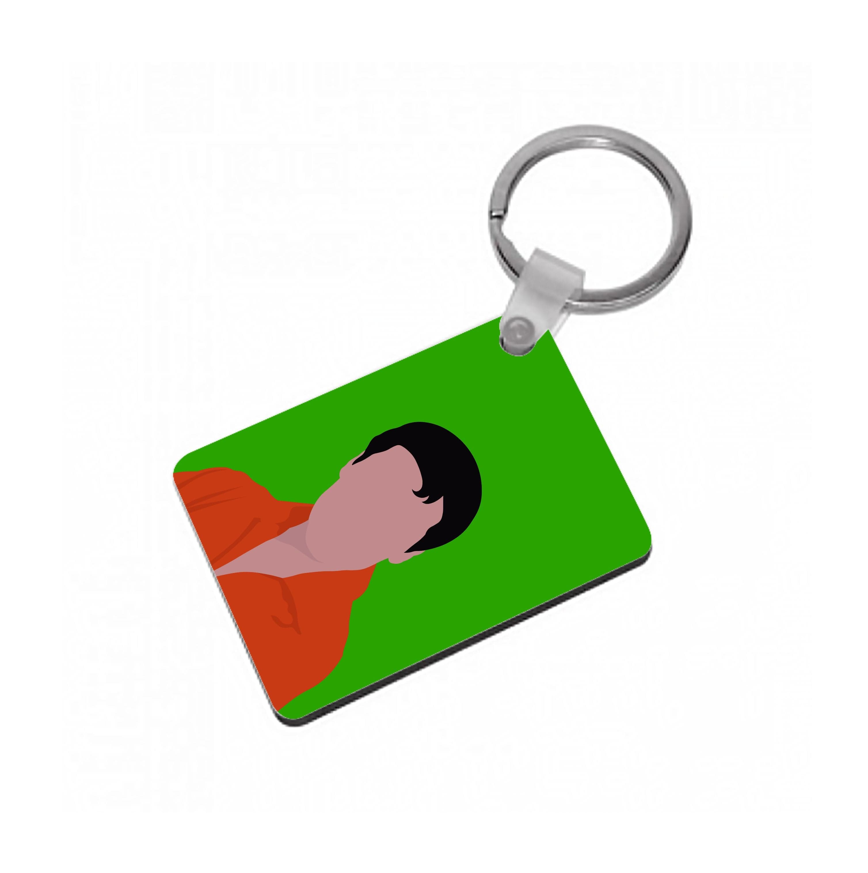 Faceless Elvis Keyring