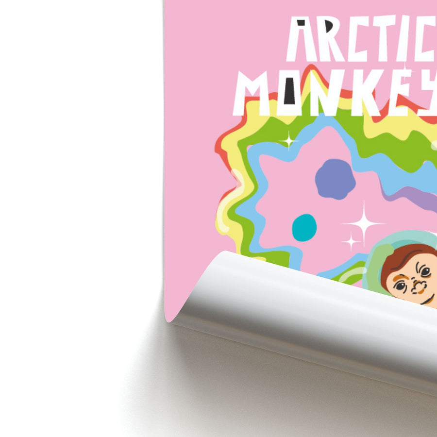 Artic Monkeys - Pink Poster