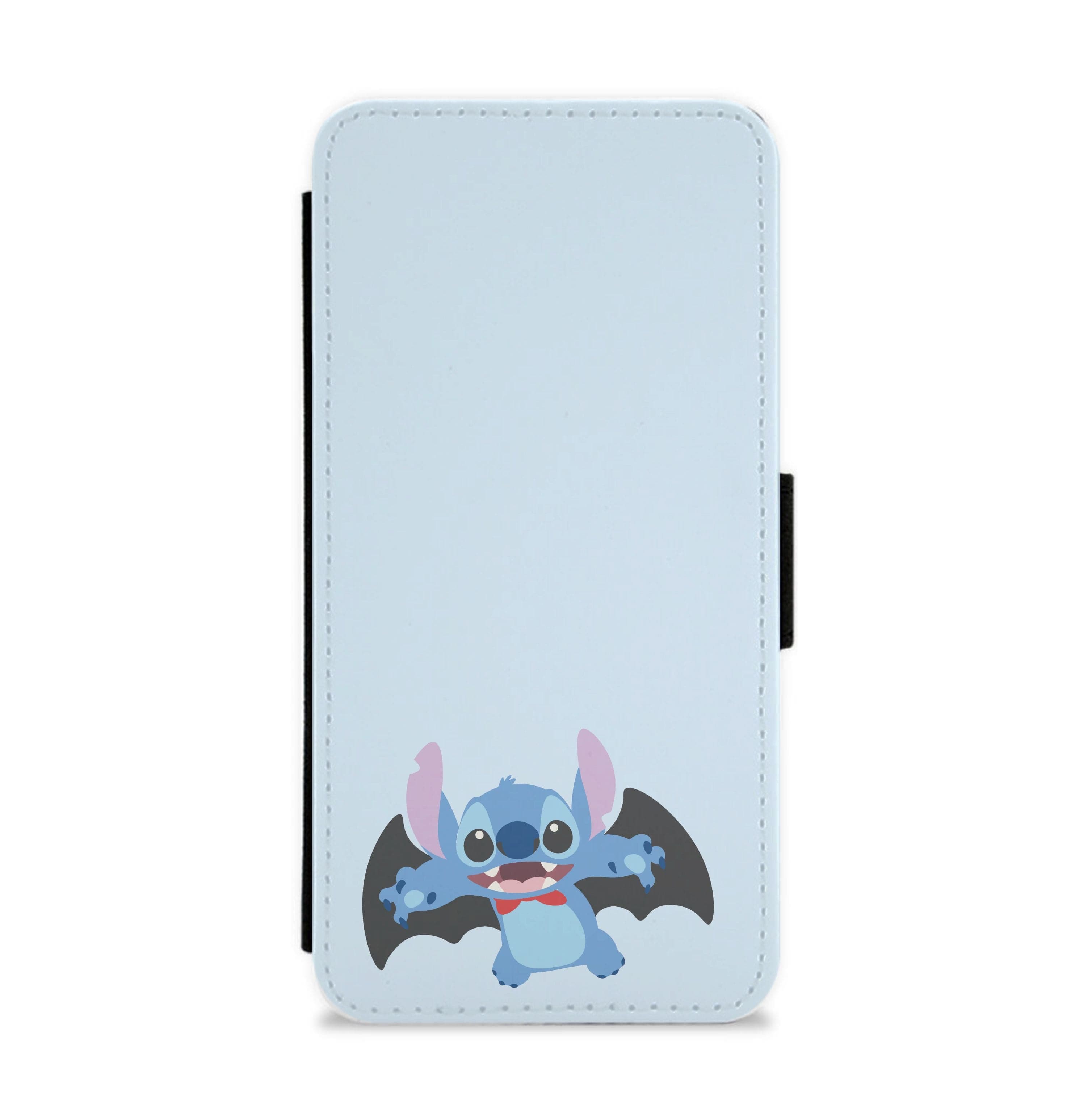 Vampire Alien Blue Halloween Flip / Wallet Phone Case