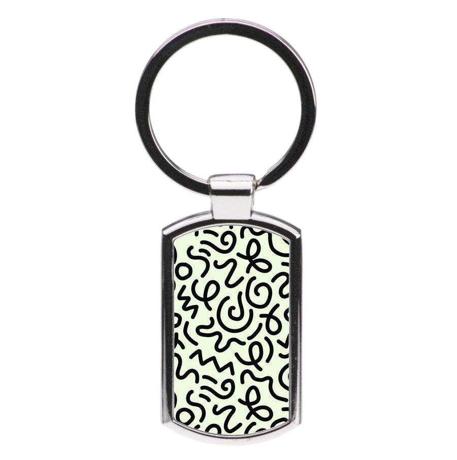 Abstract Patterns 28 Luxury Keyring