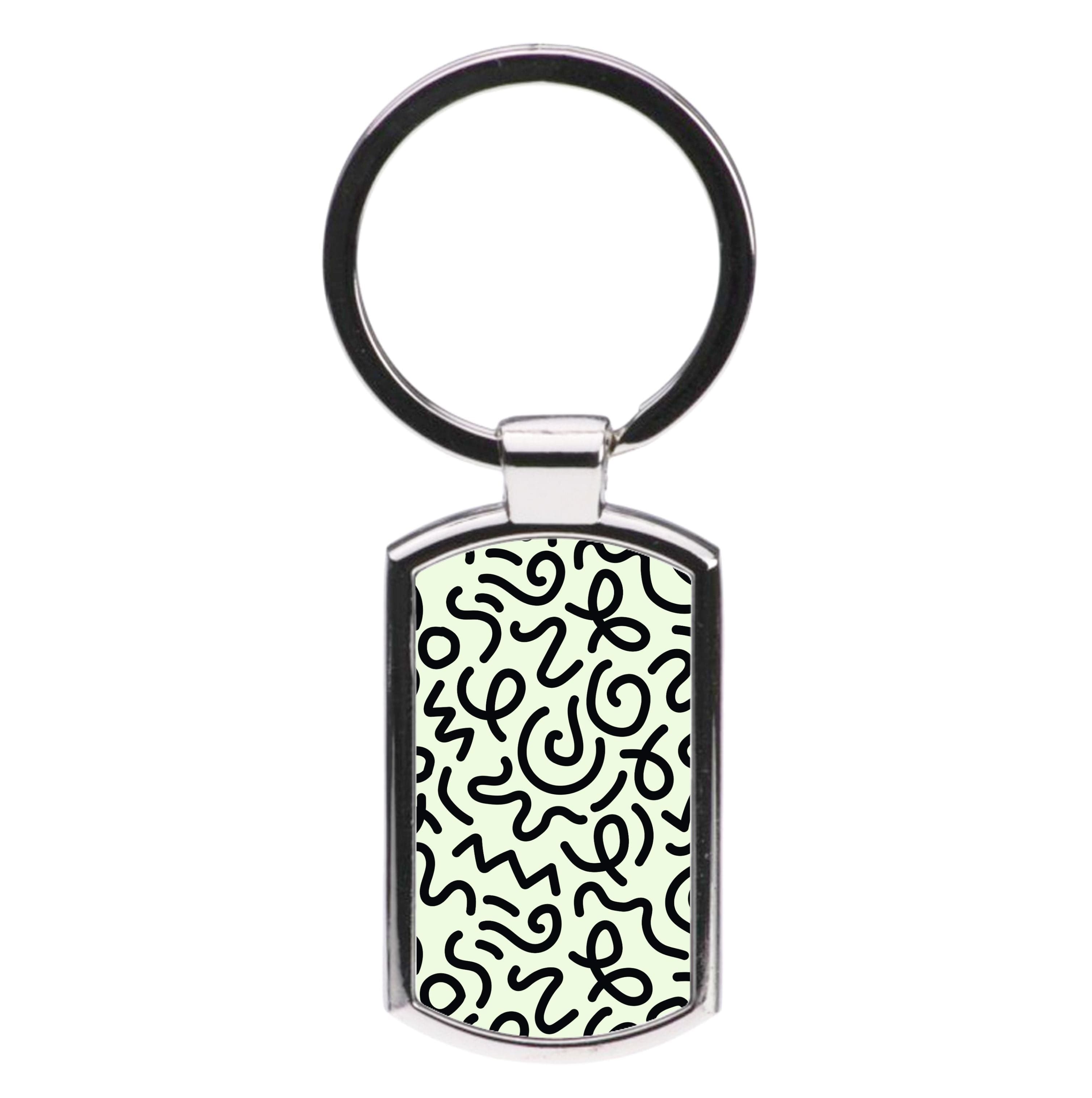 Abstract Patterns 28 Luxury Keyring