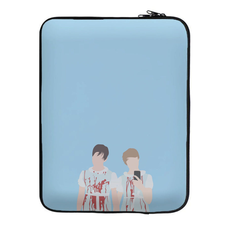 Halloween - Sam And Colby Laptop Sleeve