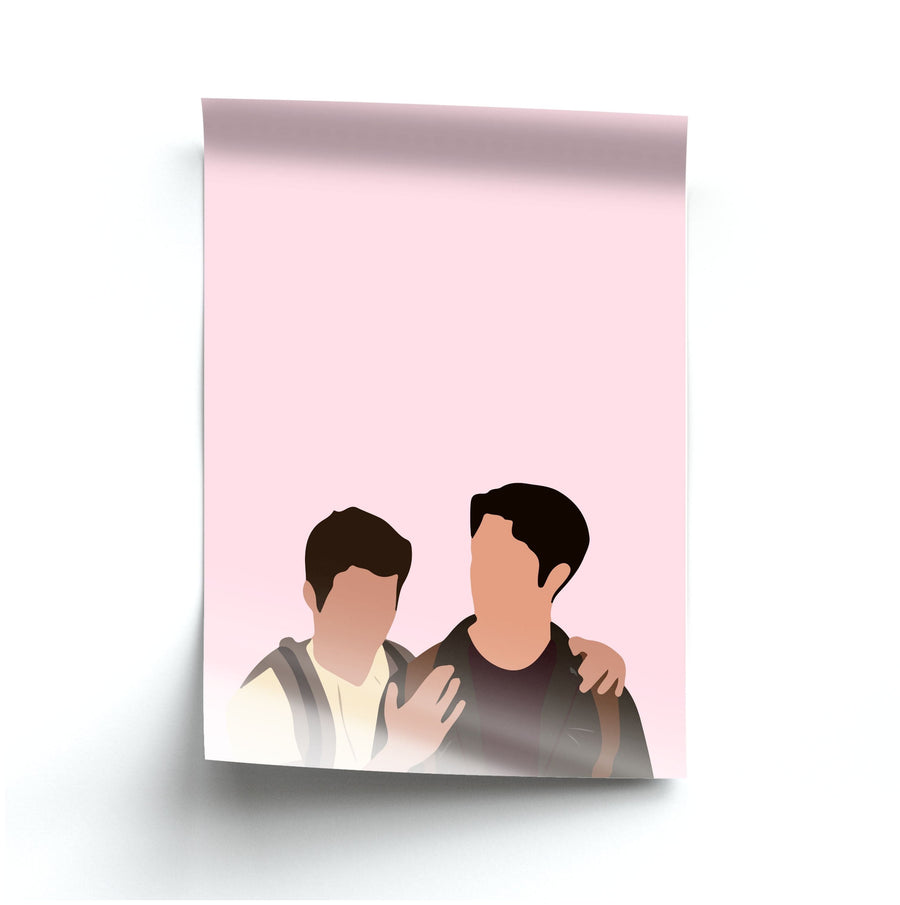 Scott and Stiles - Teen Wolf  Poster