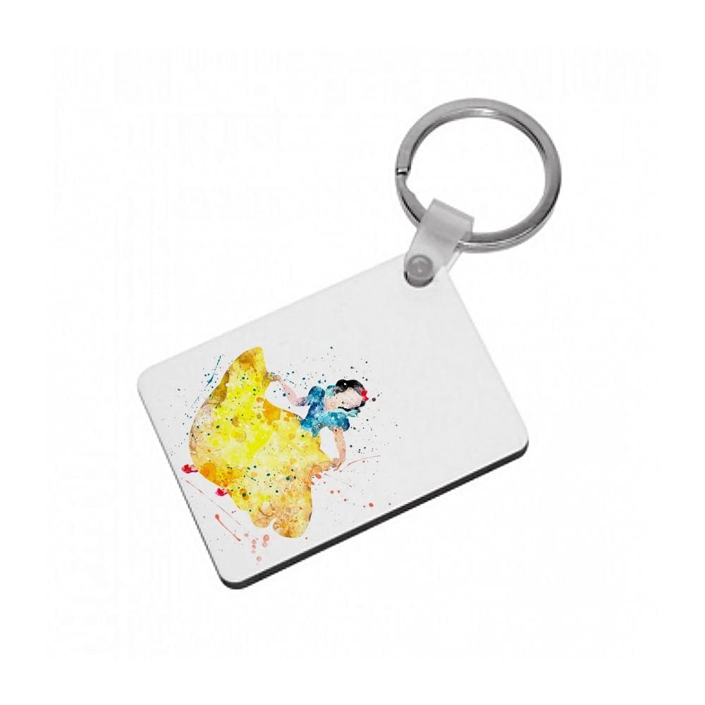 Watercolour Snow White Disney Keyring - Fun Cases