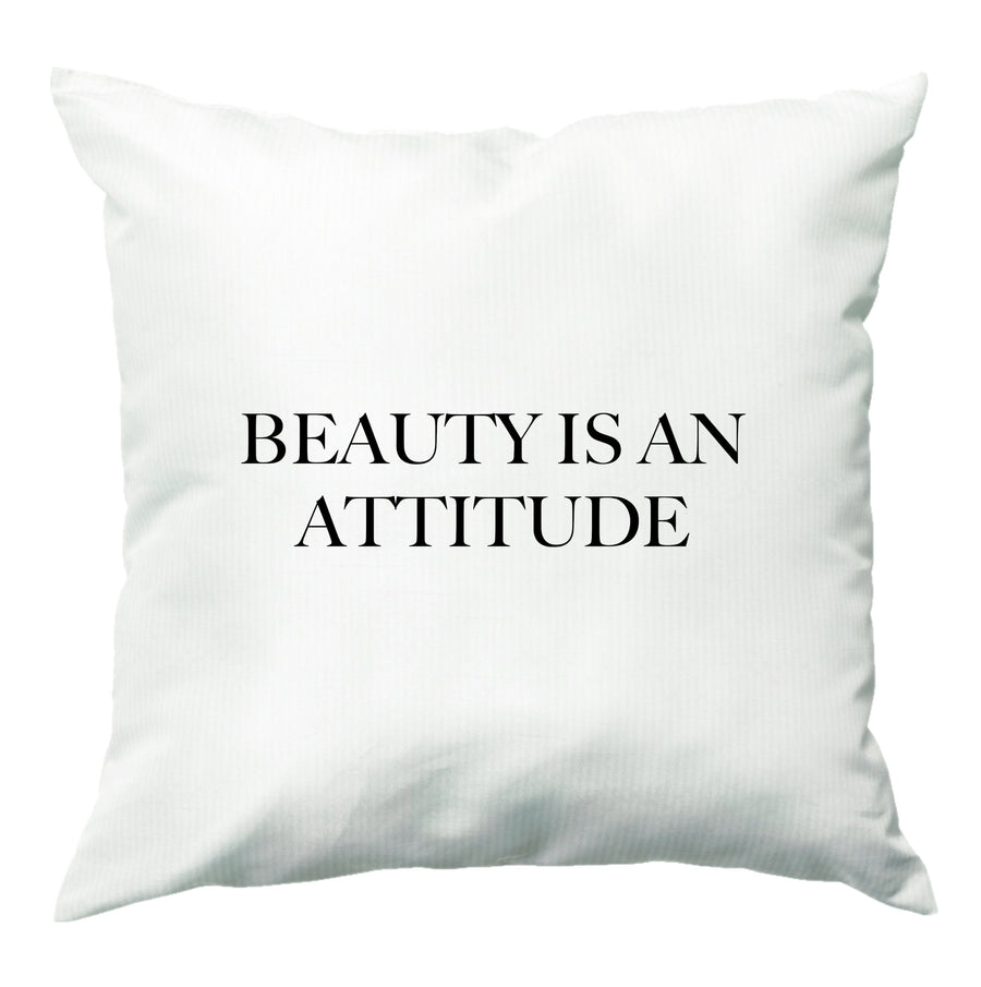 Beauty Is An Attitude - Clean Girl Aesthetic Cushion