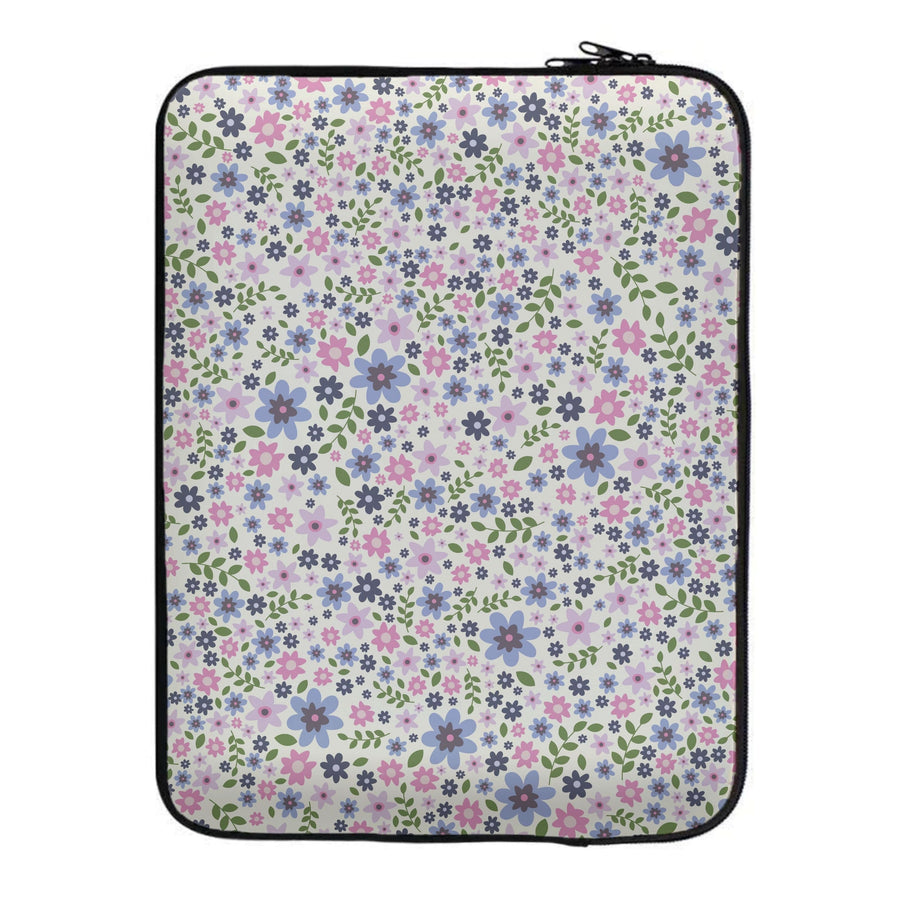Floral Pattern - Floral Laptop Sleeve