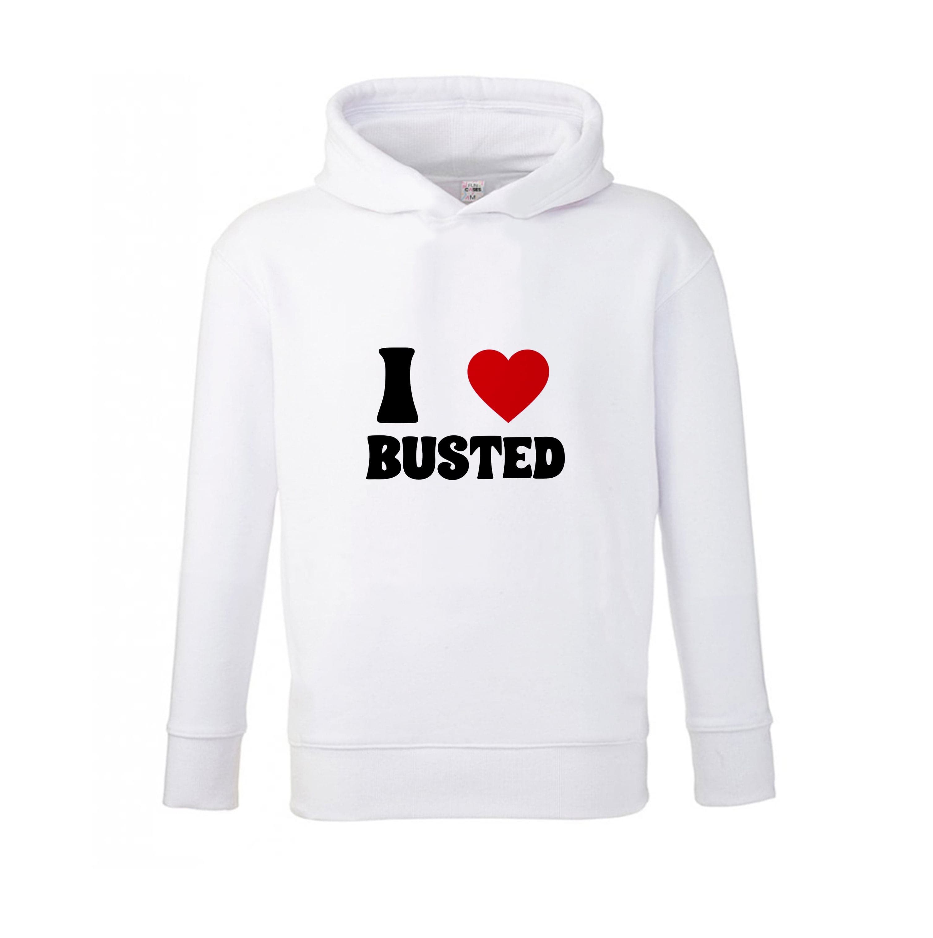 I Love Bust Band - Bust Band Kids Hoodie