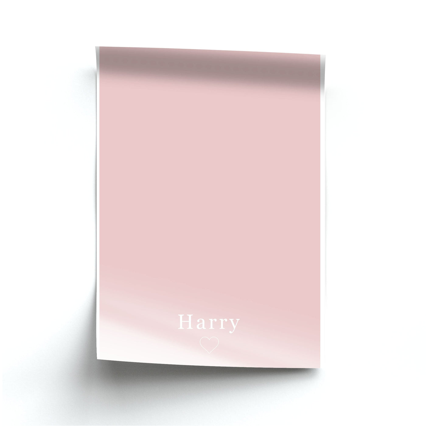 Harry - Pink Harry Poster