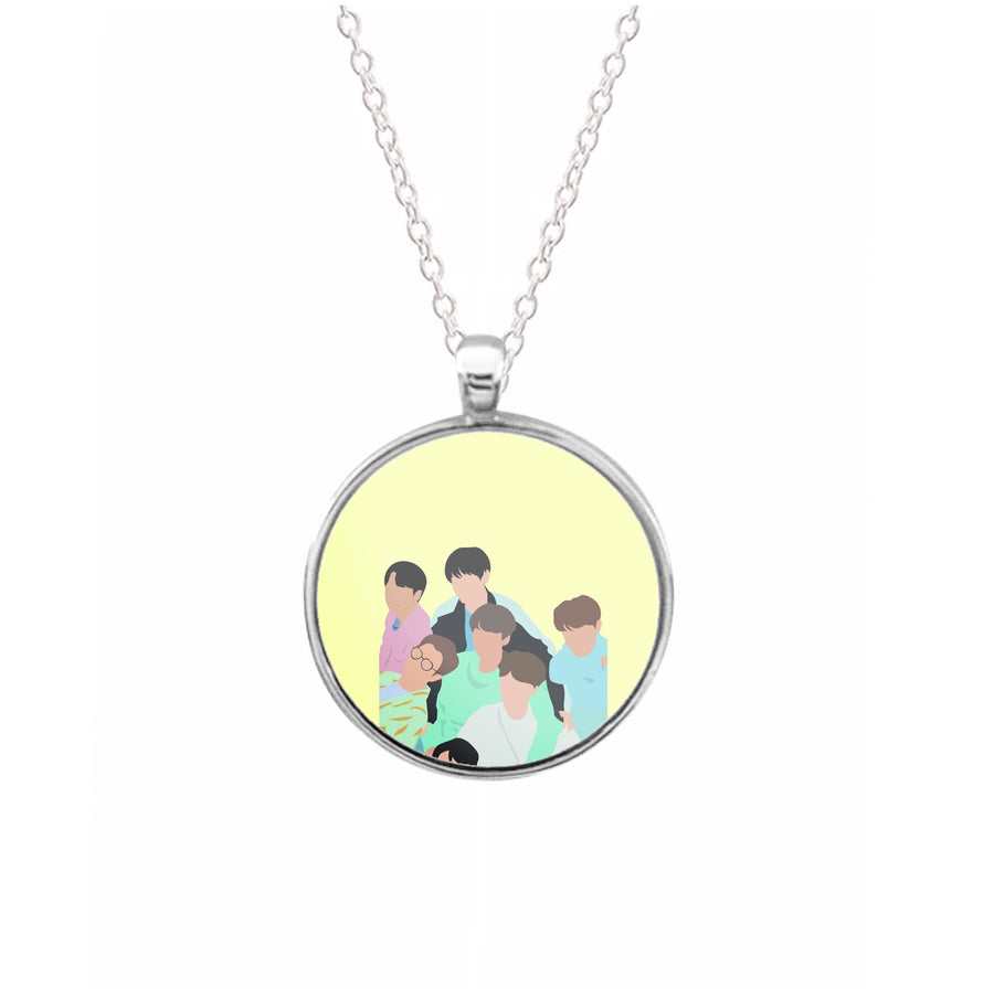 Band Members Of BTS Necklace