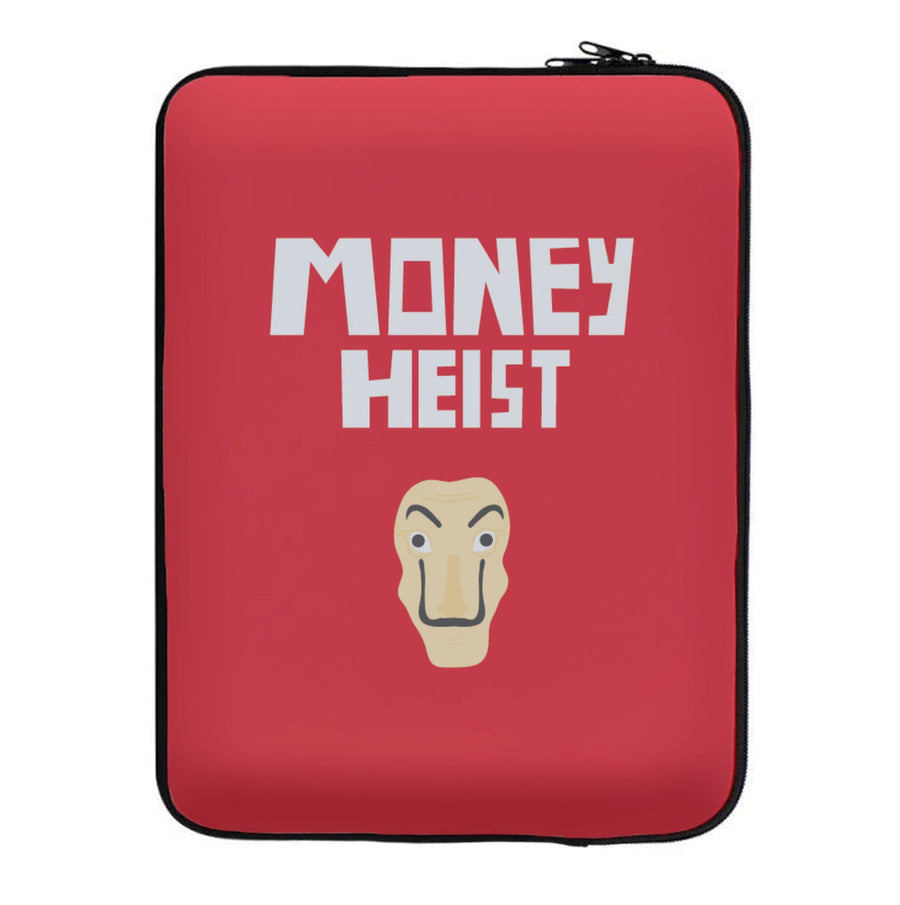 Money Heist Mask Laptop Sleeve