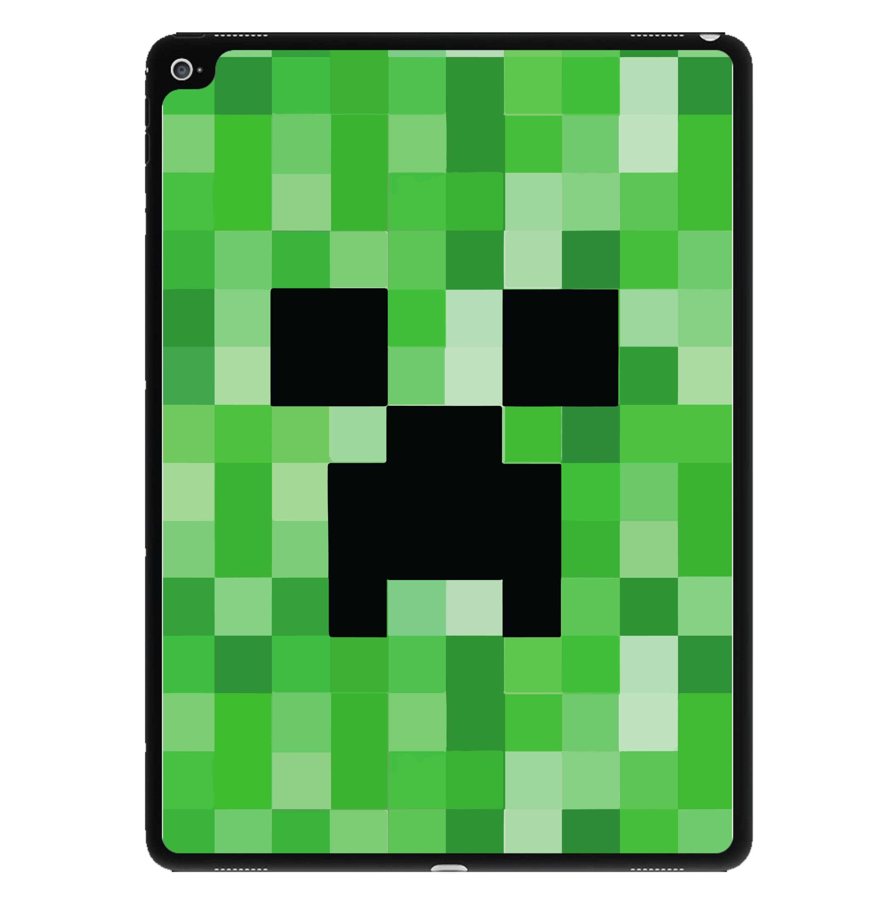 Creeper Face - Mining iPad Case