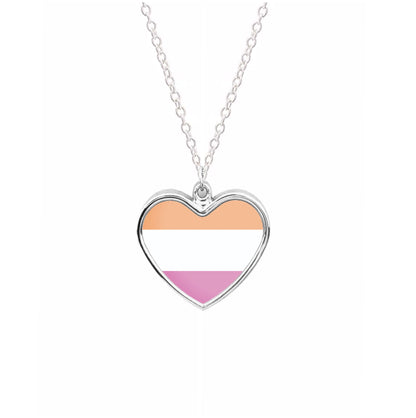 Lesbian Flag - Pride Necklace