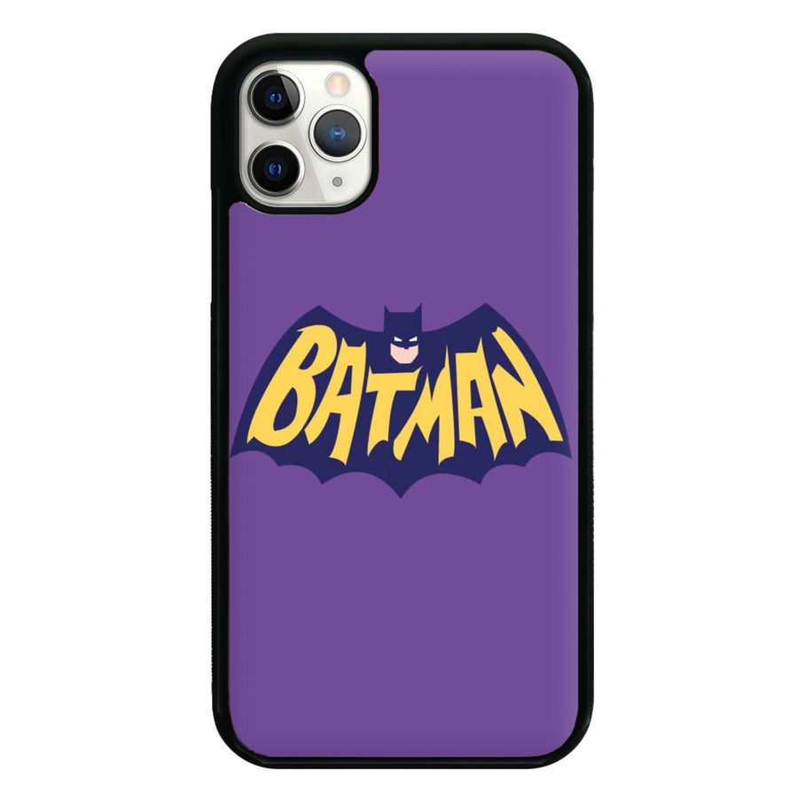 Batman Purple Logo Phone Case