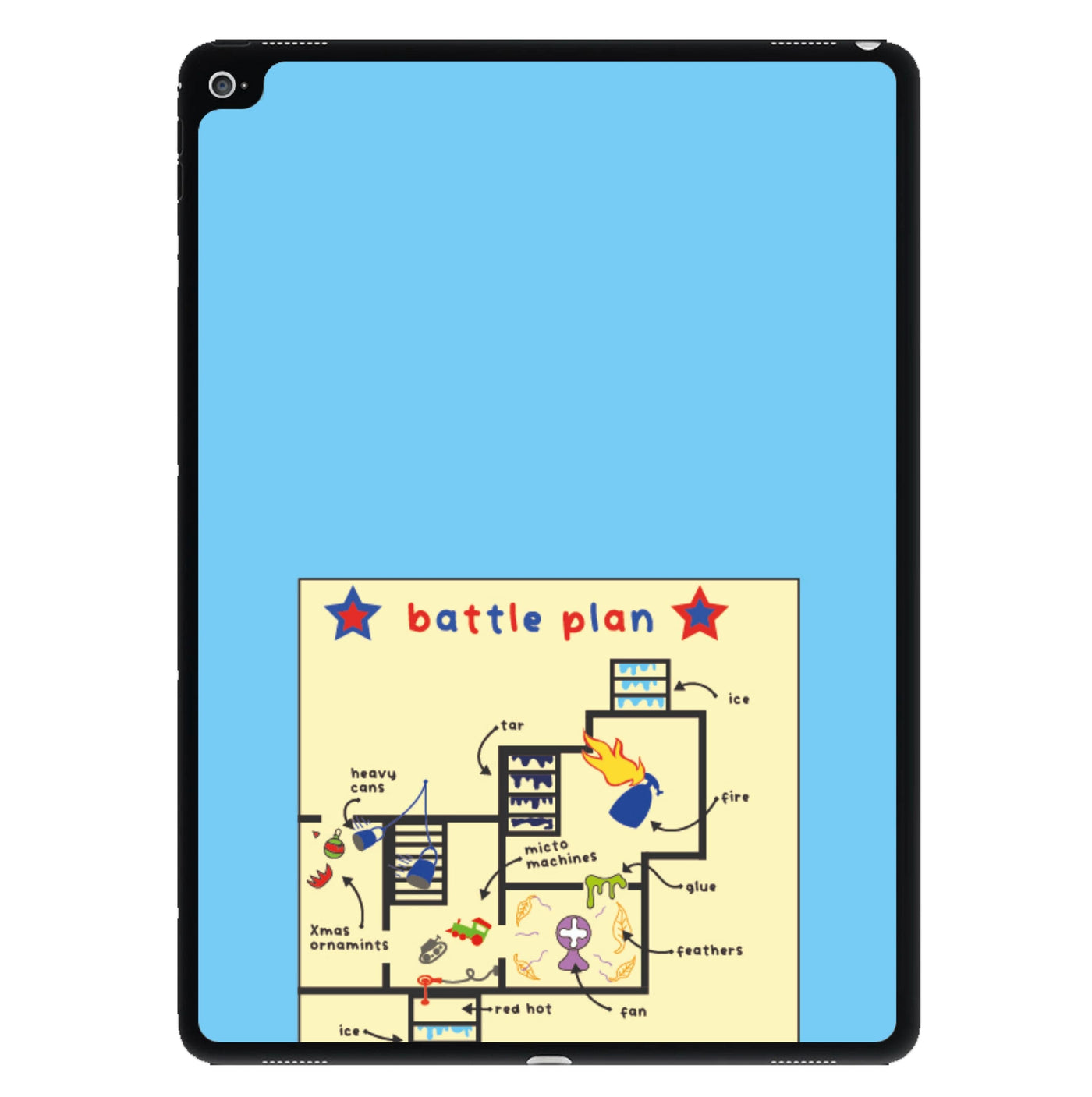 Battle Plan - Home Alone iPad Case
