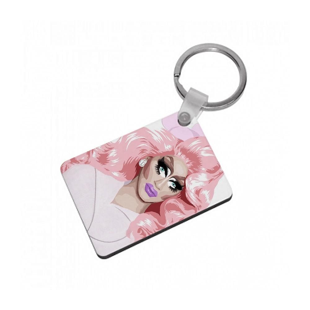 White Trixie Mattel - RuPaul's Drag Race Keyring