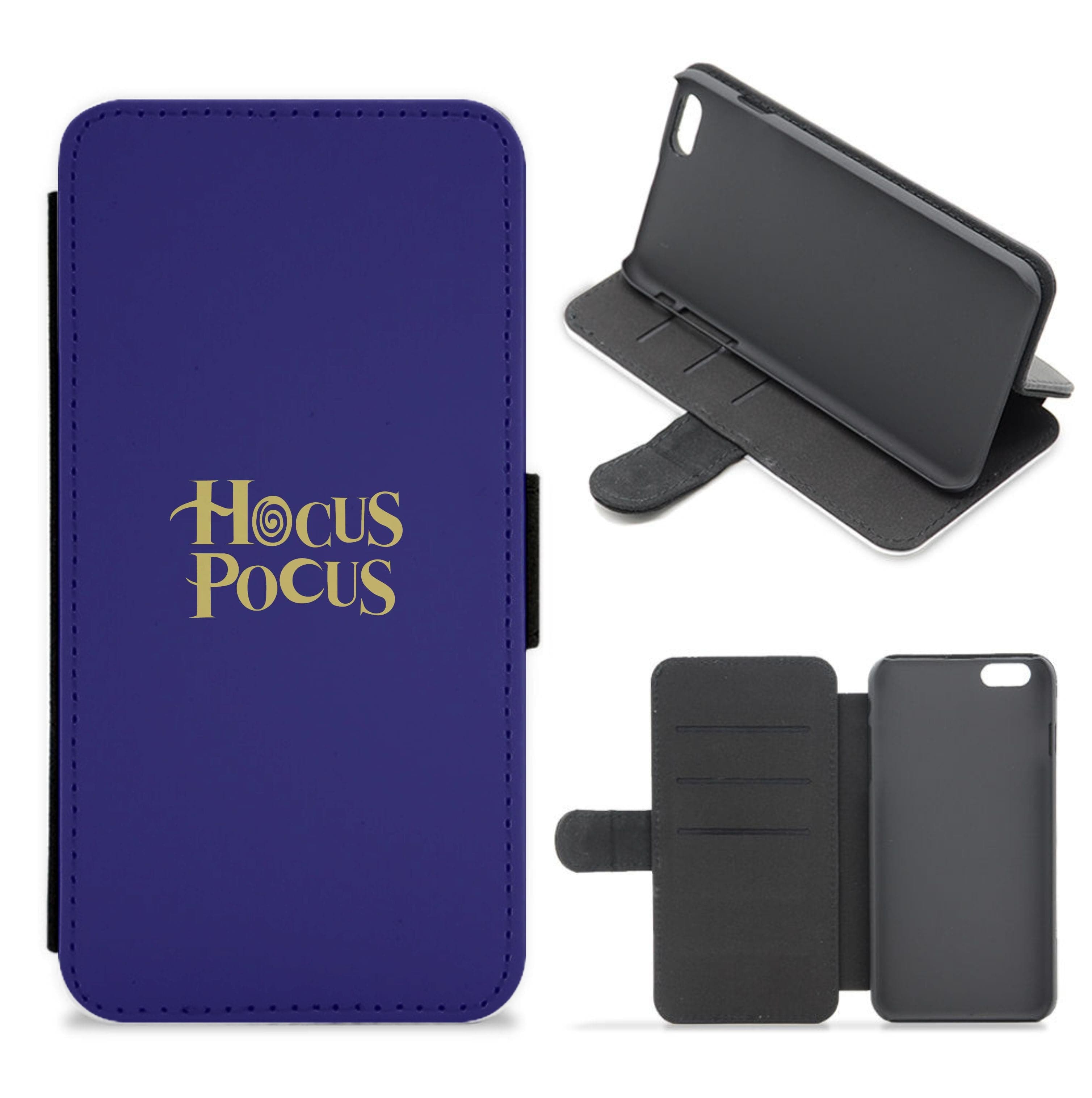 Text - Hocus Halloween Flip / Wallet Phone Case