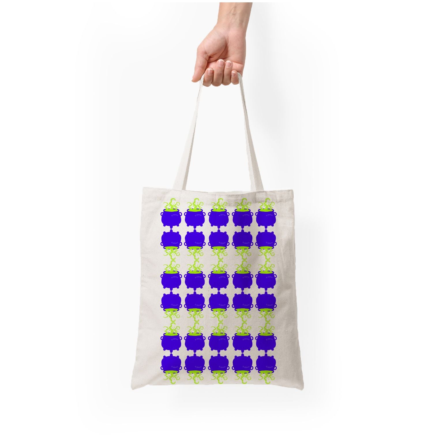 Cauldron Pattern - Halloween Tote Bag