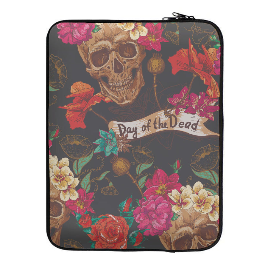 Day Of The Dead - Halloween Laptop Sleeve