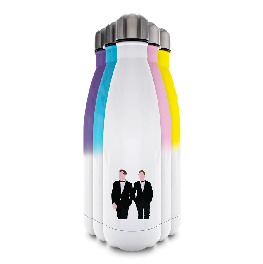 Harvey And Michael - Suits Water Bottle